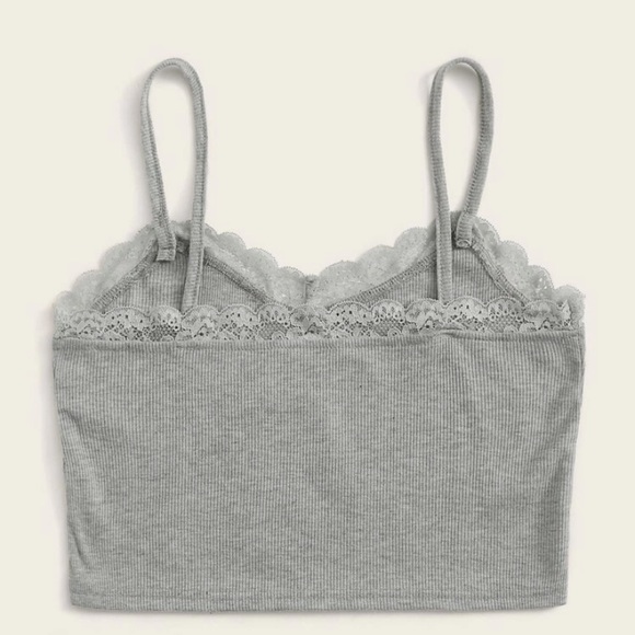 NWOT | Lace Cropped Cami Top - Picture 2 of 3